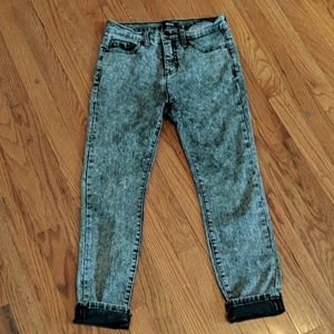 Black Denim High Waisted Jeans